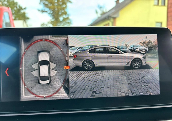 BMW Seria 5 cena 129150 przebieg: 122000, rok produkcji 2018 z Kisielice małe 742